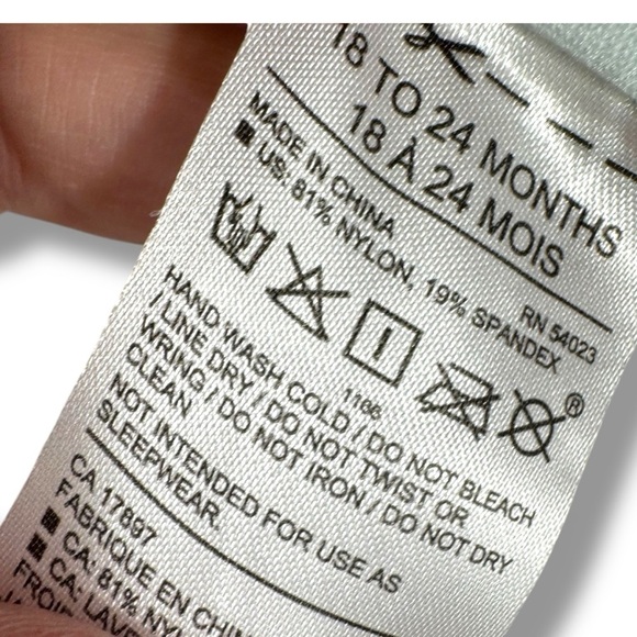 Janie & Jack Long Sleeve Rash Guard, Floaty Flamingo Print, Size 18-24 Months - Picture 7 of 11